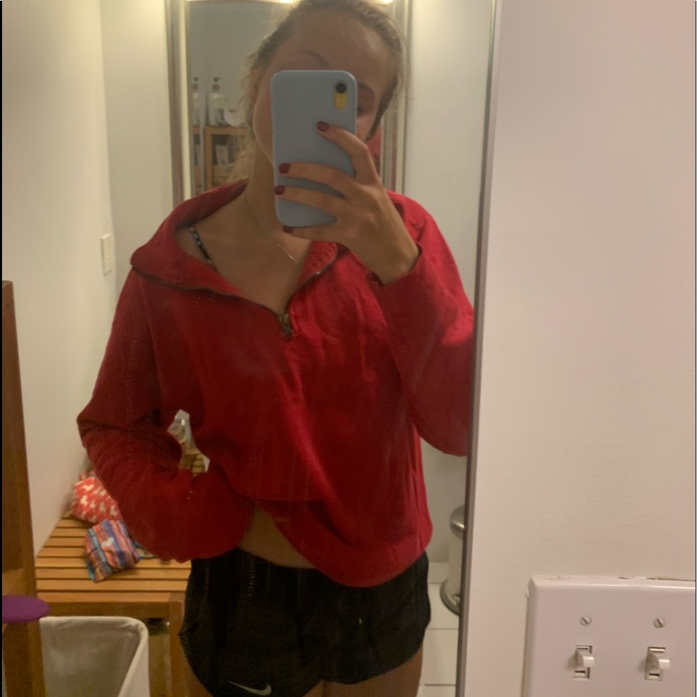 Brandy Melville quarter zip